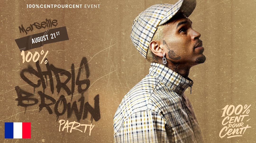 100% Chris Brown Party in Marseille