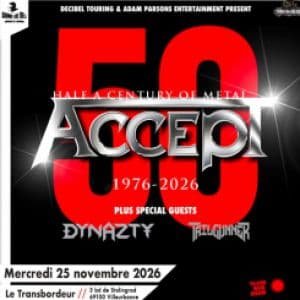 Accept : 50th Anniversary Tour 2026
