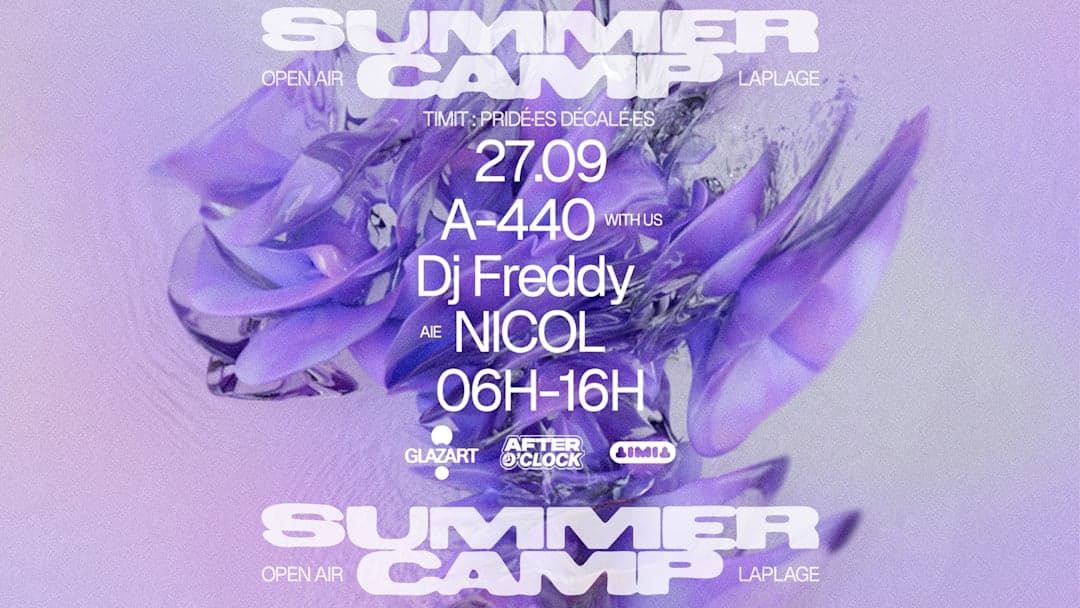 After O'Clock x La Plage Open Air x Timit
