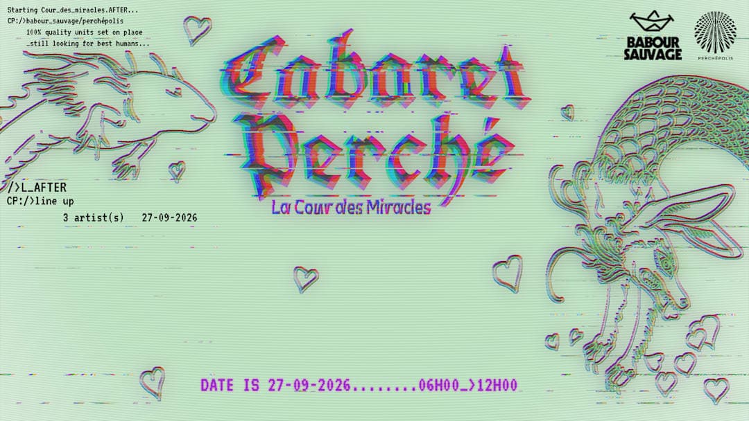 After Péniche Perché - La Cour des Miracles