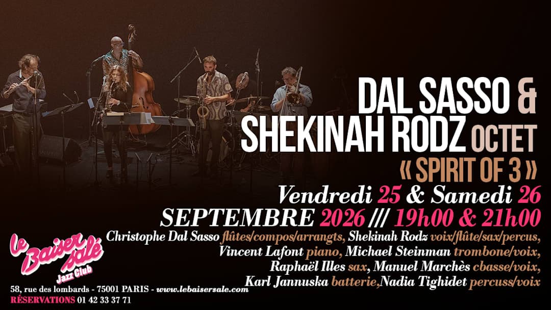 Album Release - Dal Sasso & Shekinah Rodz (Jazz)