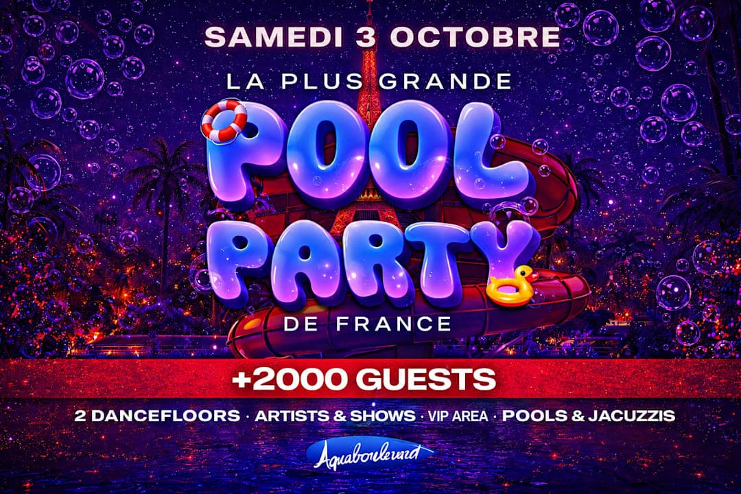 La plus grande pool party de France