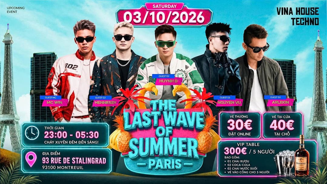 Asian - The last wave of summer