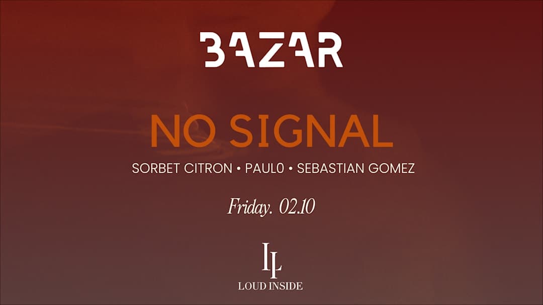 Be loud - No signal