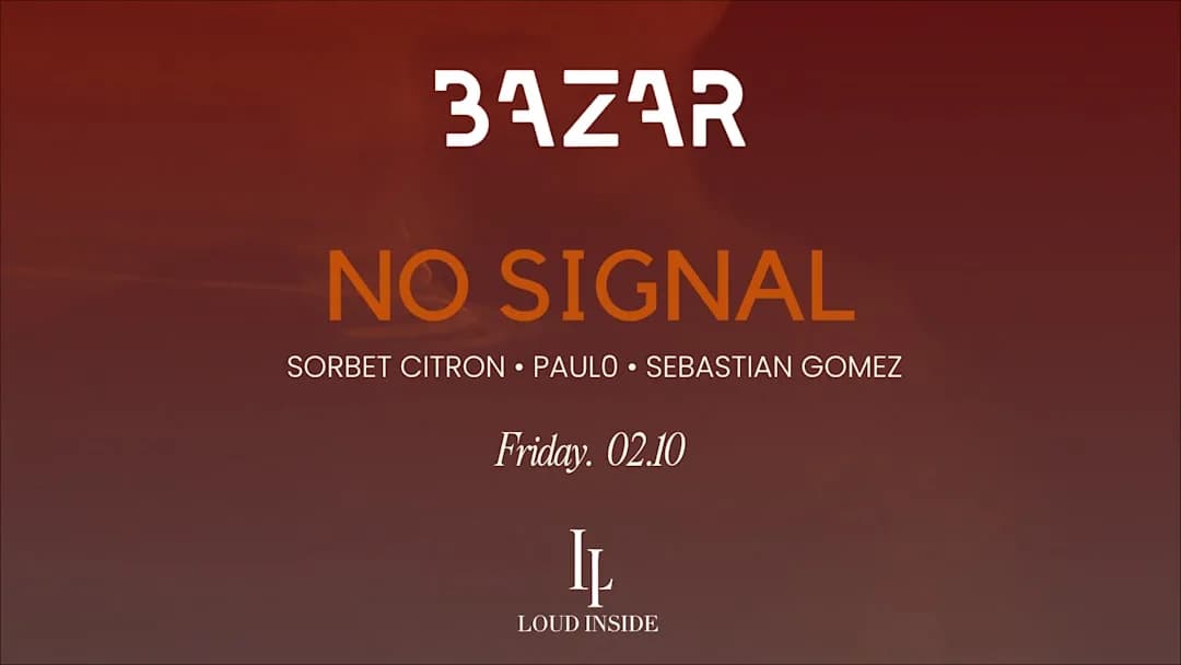 Be loud - No signal