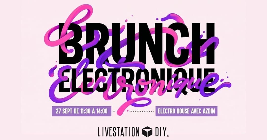 Brunch électronique avec Azdin