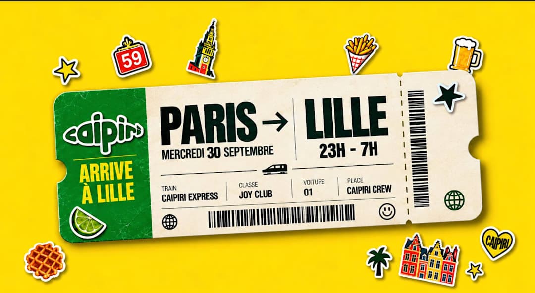 Caipiri débarque à Lille
