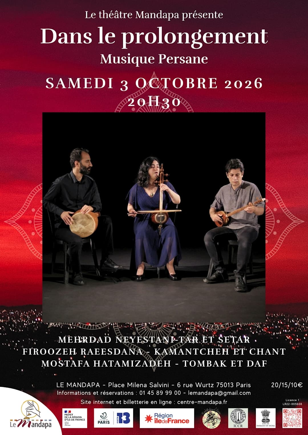 Dans le prolongement - musique persane