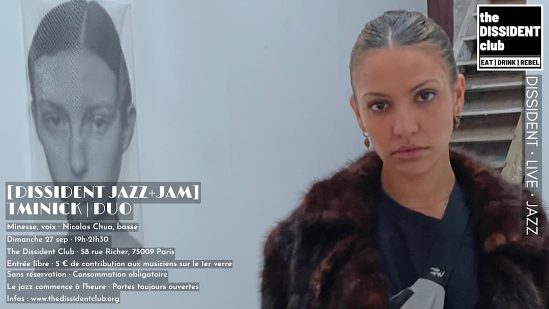 Dissident Jazz + Jam : Tminick (duo)