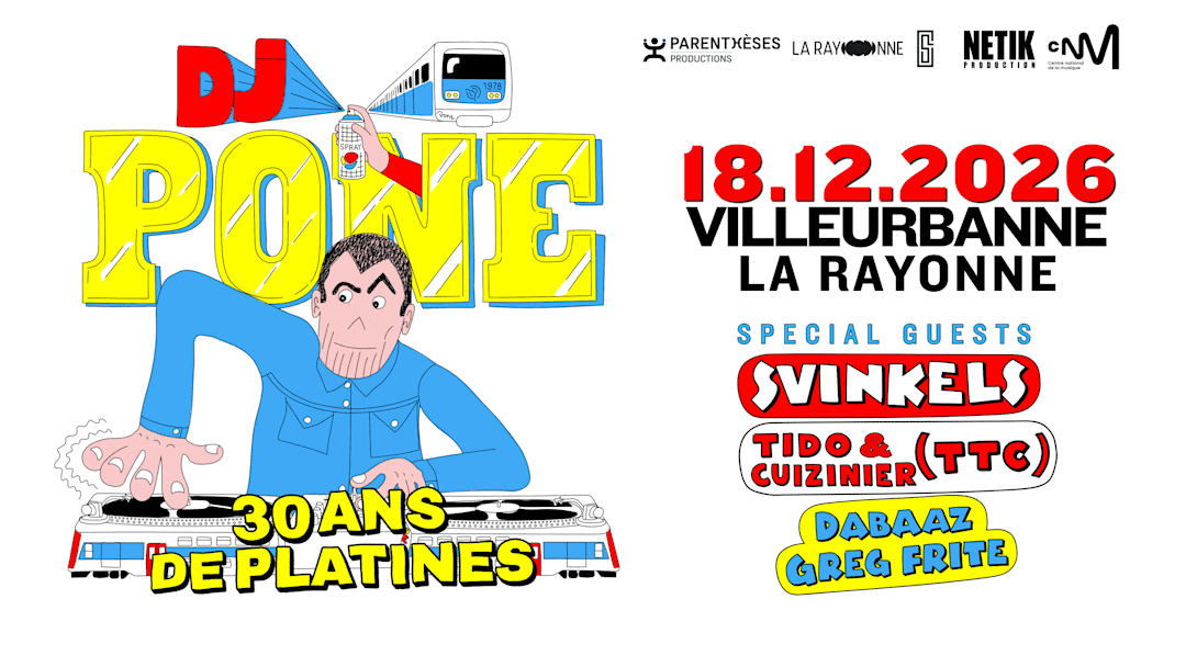 DJ Pone - 30 ans de platines