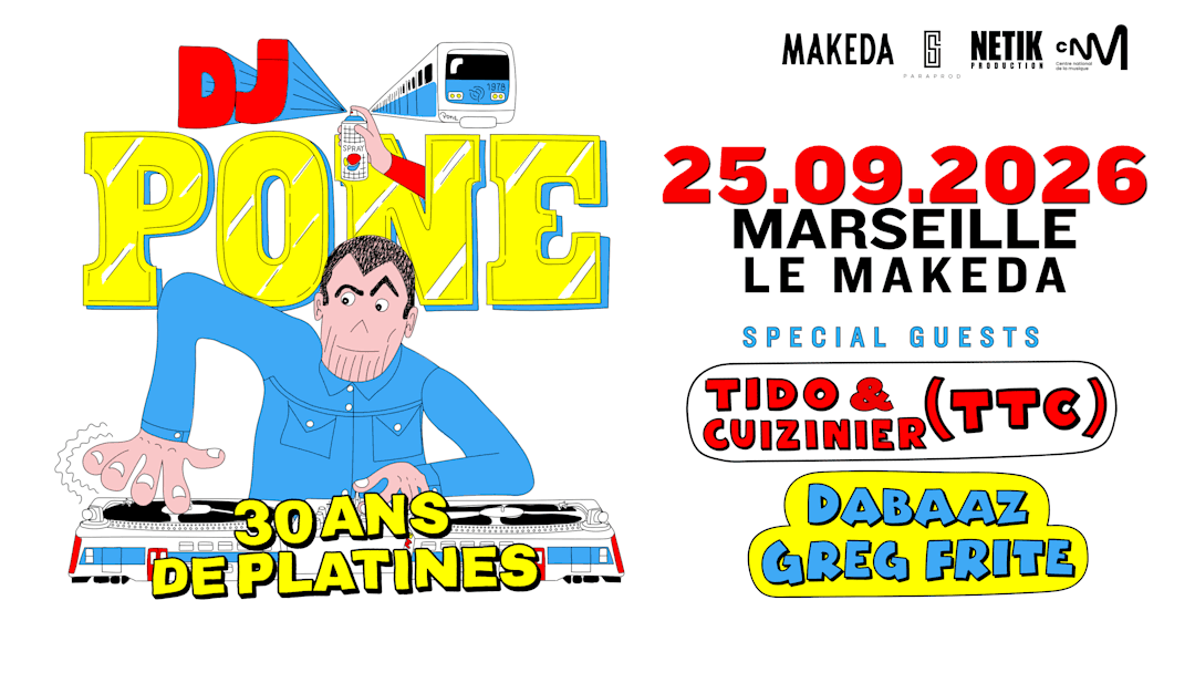 DJ Pone — 30 ans de platines
