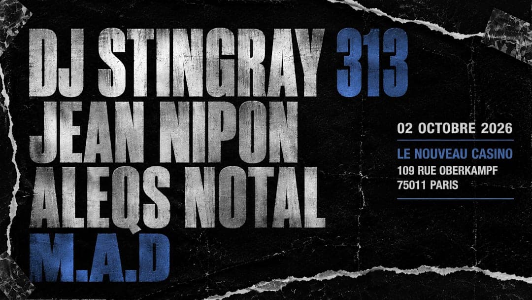 DJ Stingray 313, Jean Nipon and Aleqs Notal