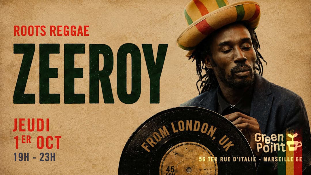 DJ Zeeroy (London) - Roots Reggae Vinyls DJ Set
