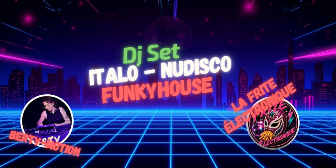 DJ set italo, nu-disco, funky house