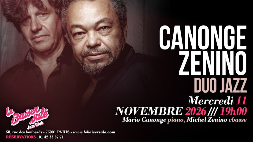 Duo jazz • Mario Canonge / Michel Zenino