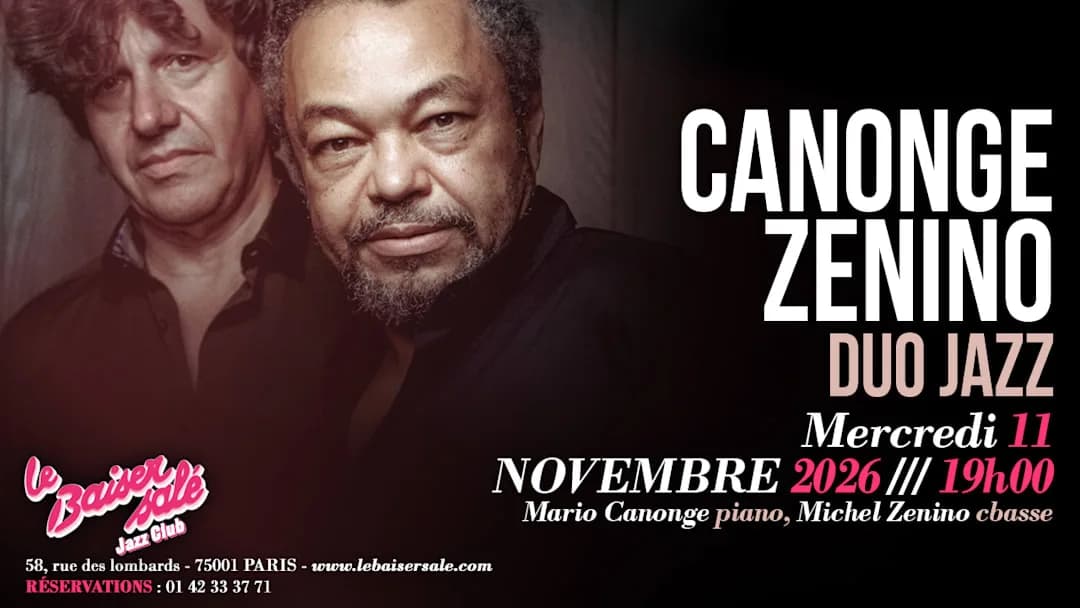 Duo jazz • Mario Canonge / Michel Zenino