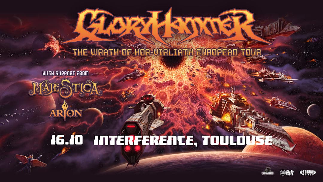 Gloryhammer + Majestica + Arion