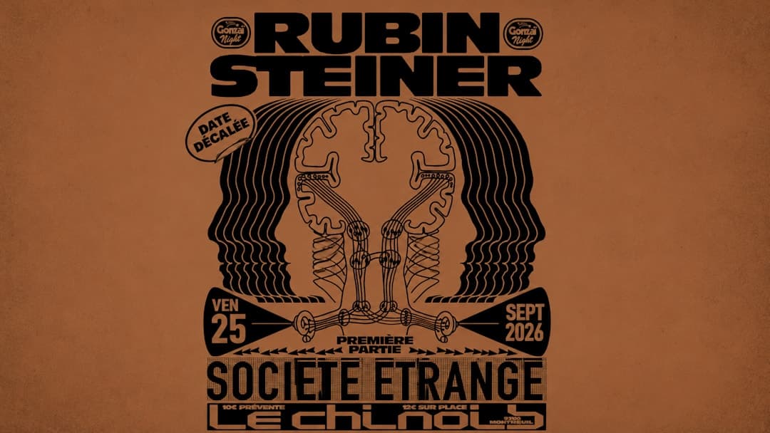 Gonzaï Night : R. Steiner + Société Étrange