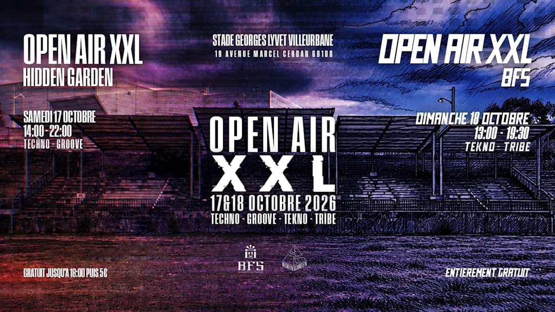 Hidden Garden x BFS - Open Air XXL