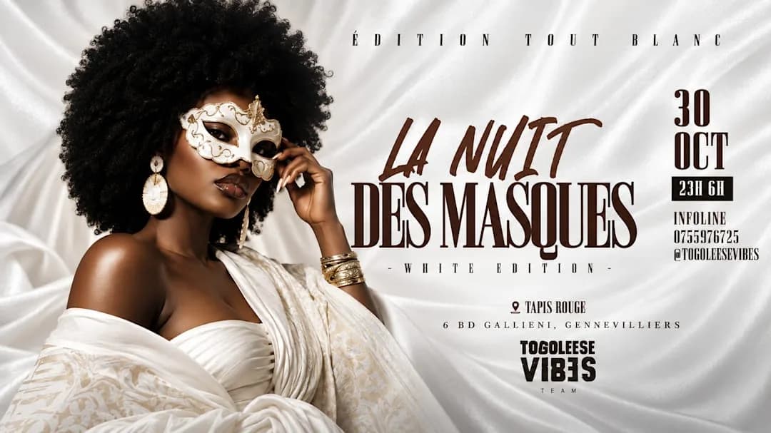 La nuit des masques (édition all white)