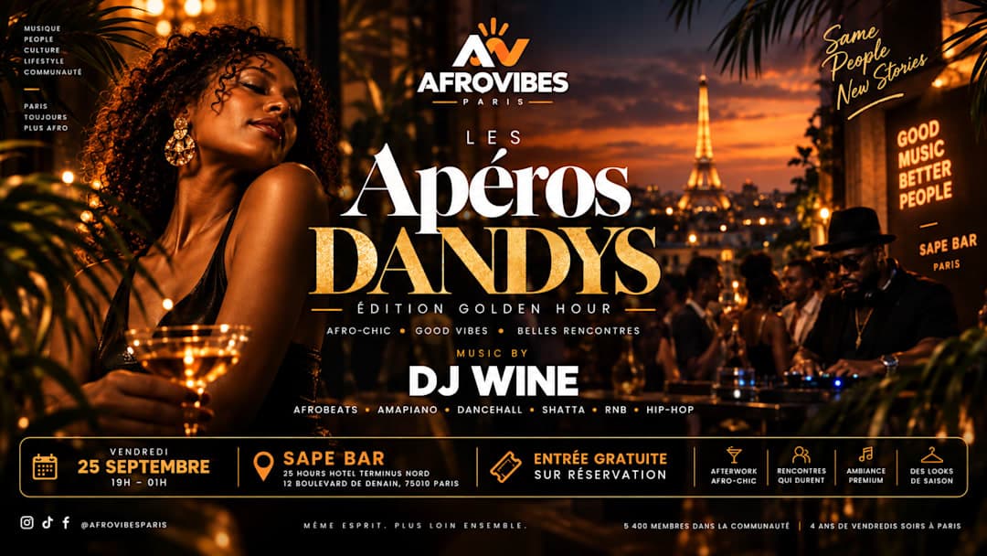 Les Apéros Dandys - Édition Golden Hour