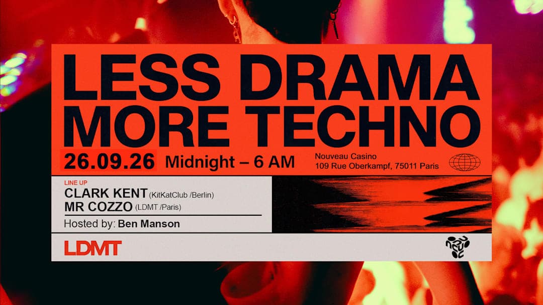 Less drama more techno [September issue]
