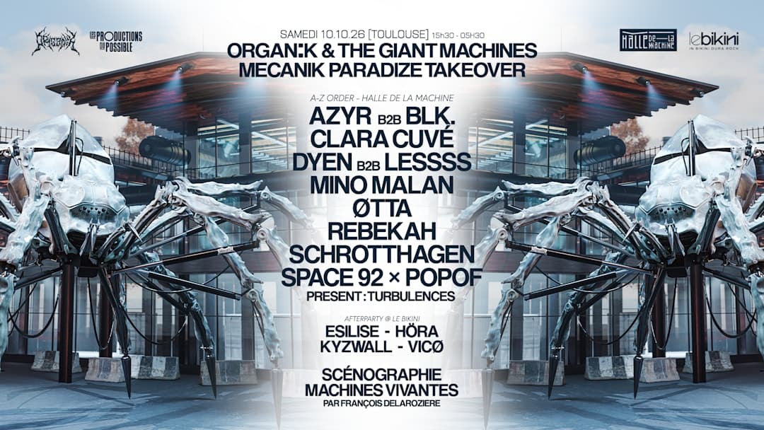 Mecanik Paradize : Organïk + machines vivantes !