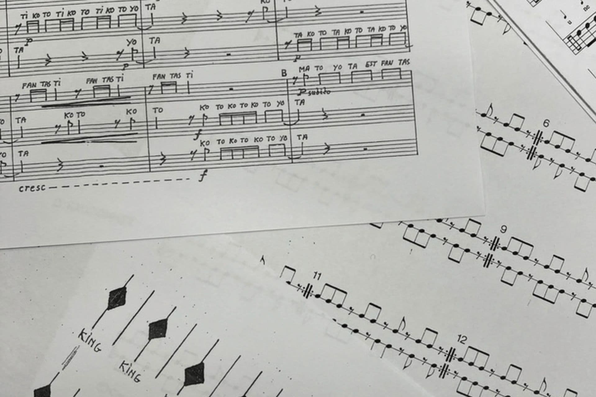 Paroles de Percus