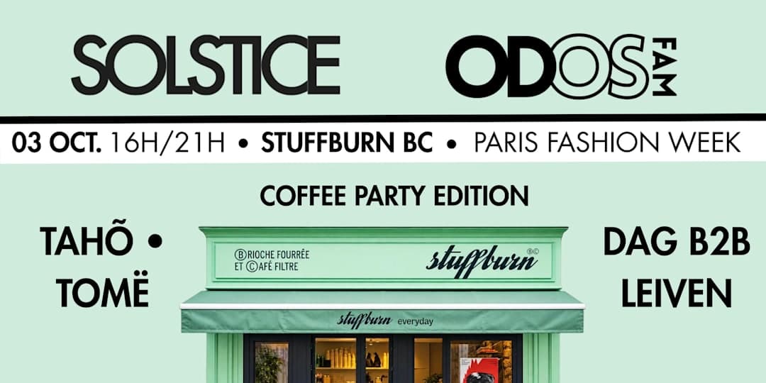 Paris Fashion Week - Coffee Shop Edition w/ Odos
