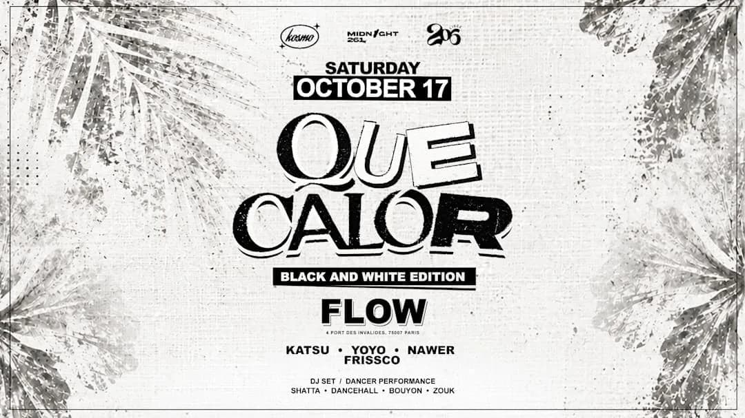 Que Calor - Black & White Edition