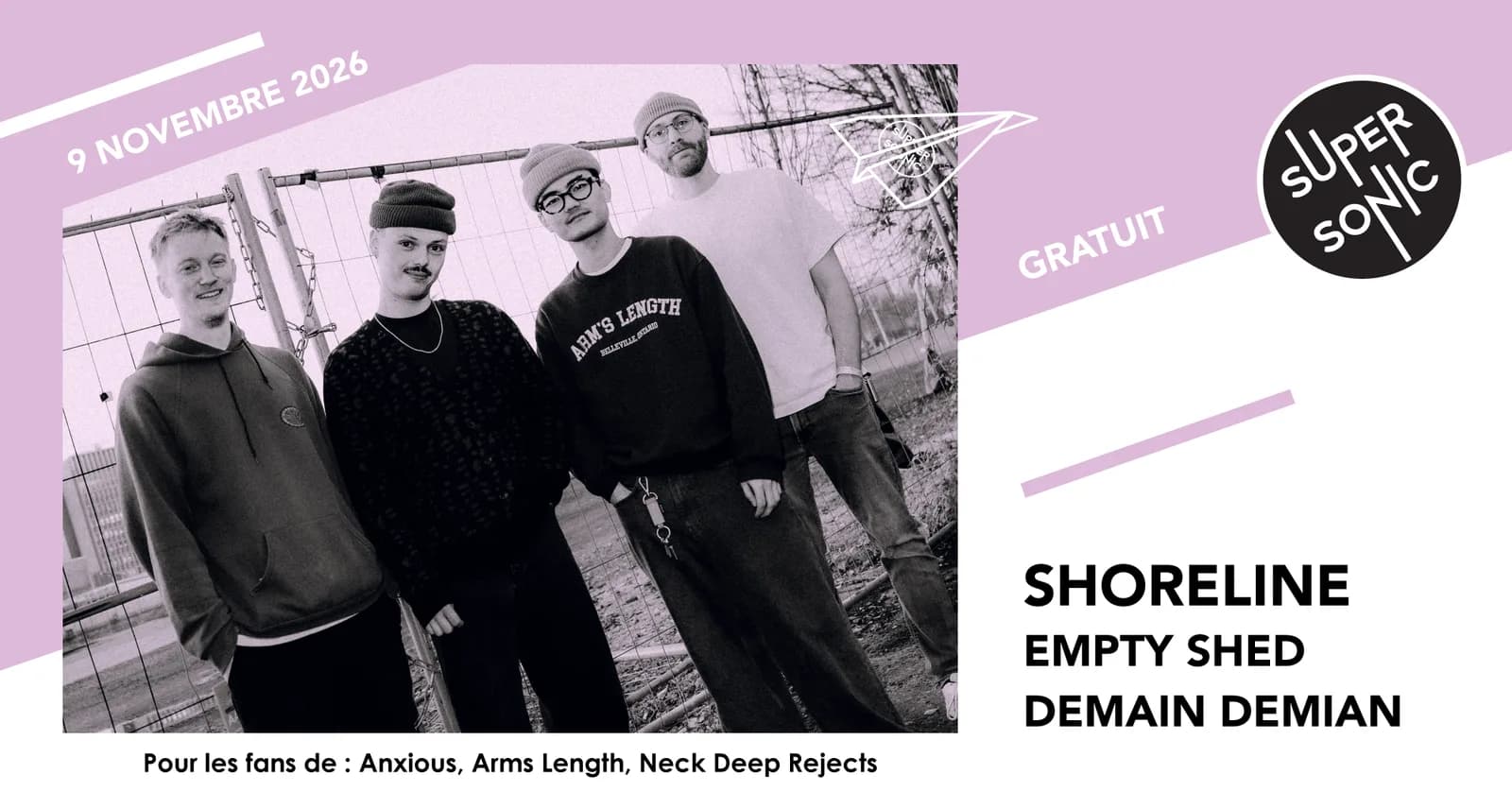 Shoreline • Empty Shed • Demain Demian