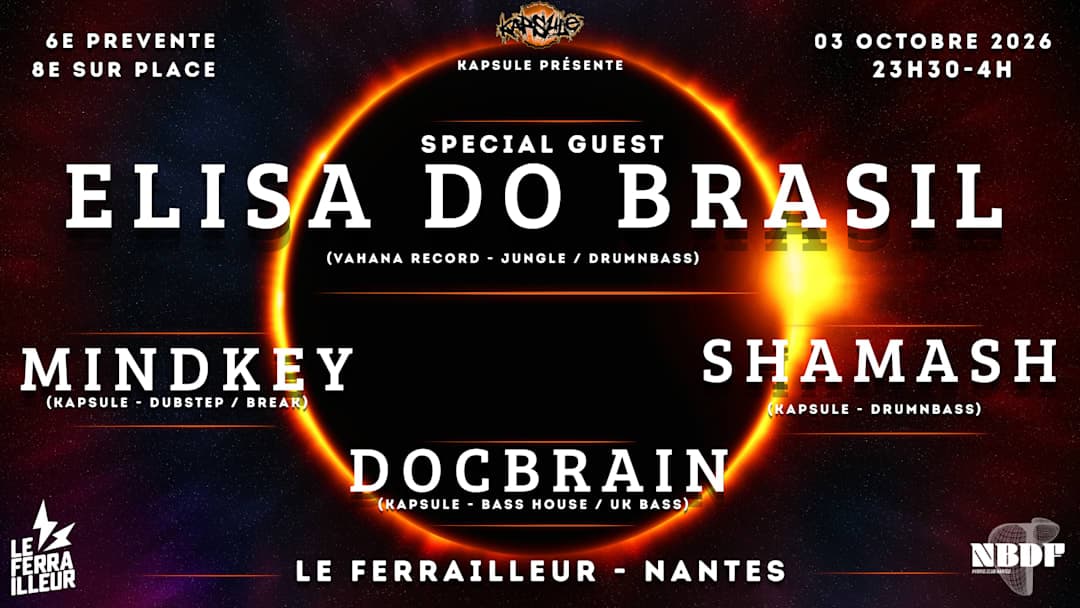 Kapsule : Elisa Do Brasil × Shamash × Mindkey × Docbrain