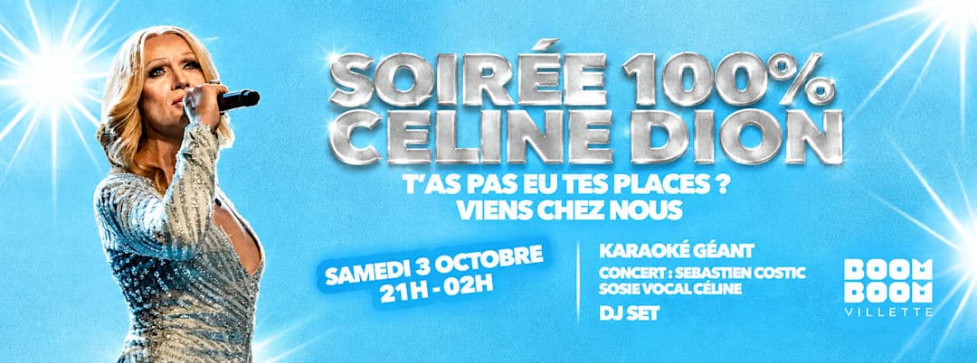 Soirée 100% Céline Dion