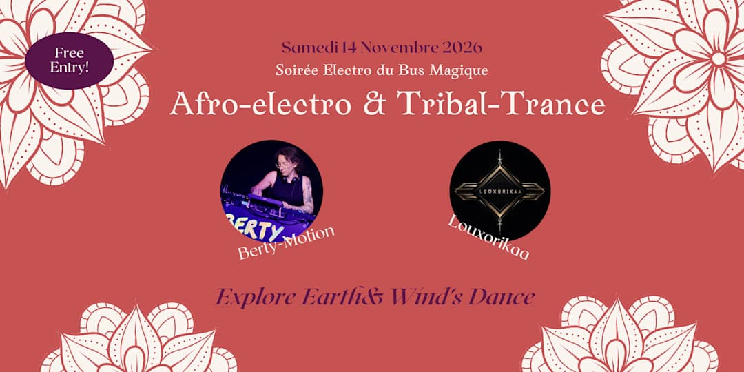 Soirée électro du Bus Magique