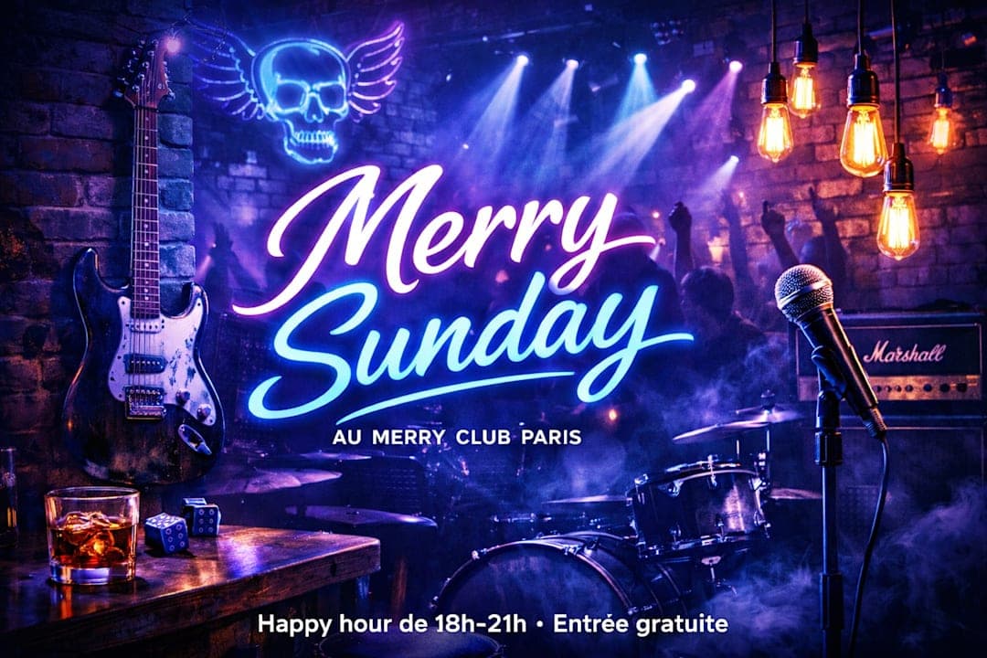 Soirée électro du dimanche