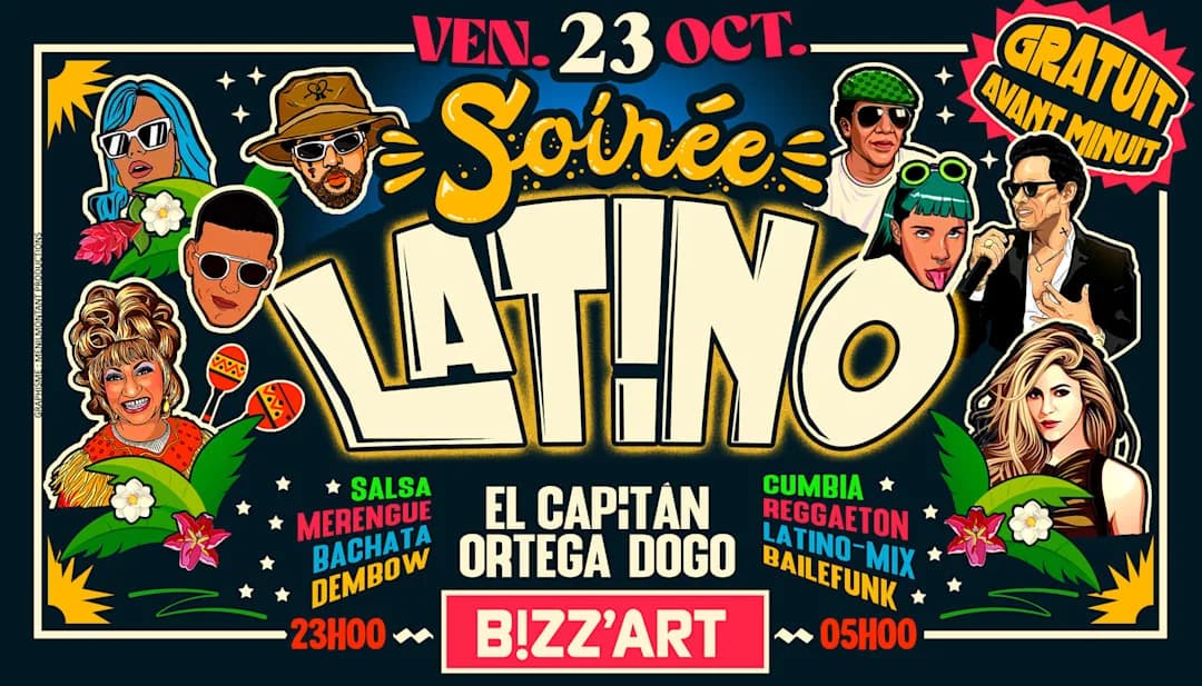 Soirée Latino x Canal St Martin