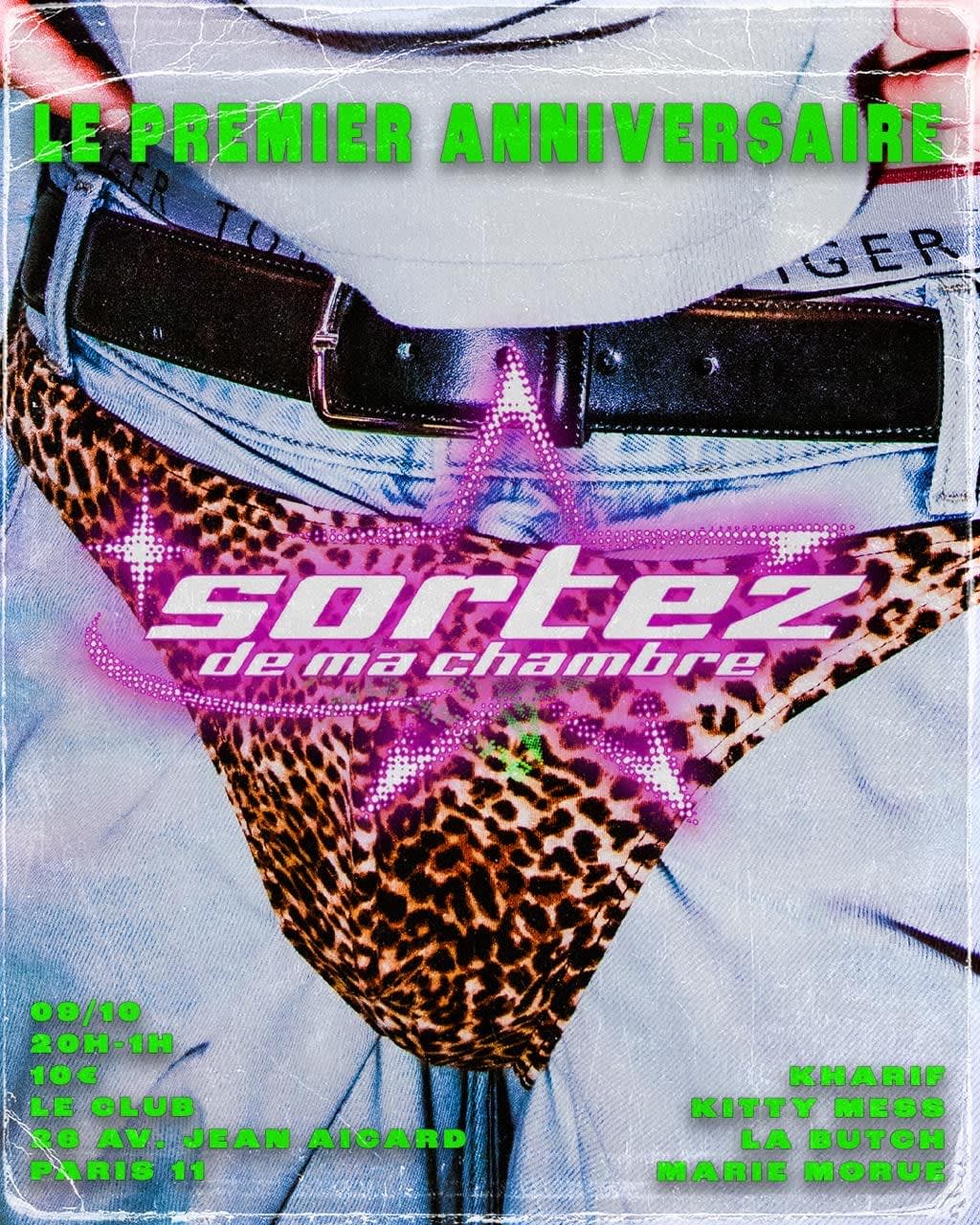 Sortez de ma chambre - 1st anniversary