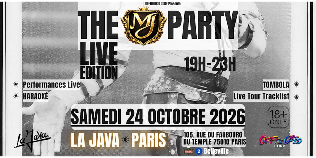The MJ Party - Live Edition