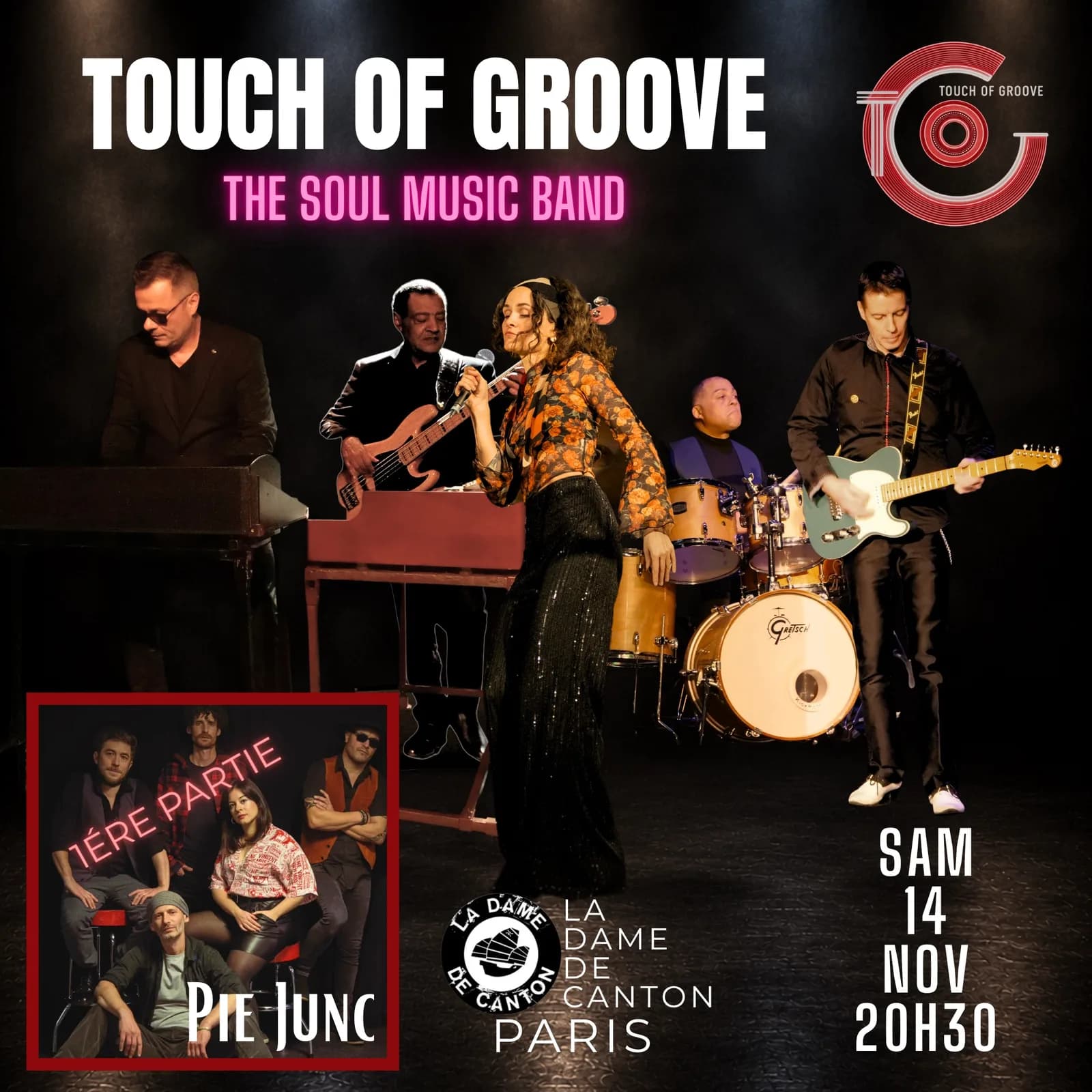 Touch of Groove x Pie Junc