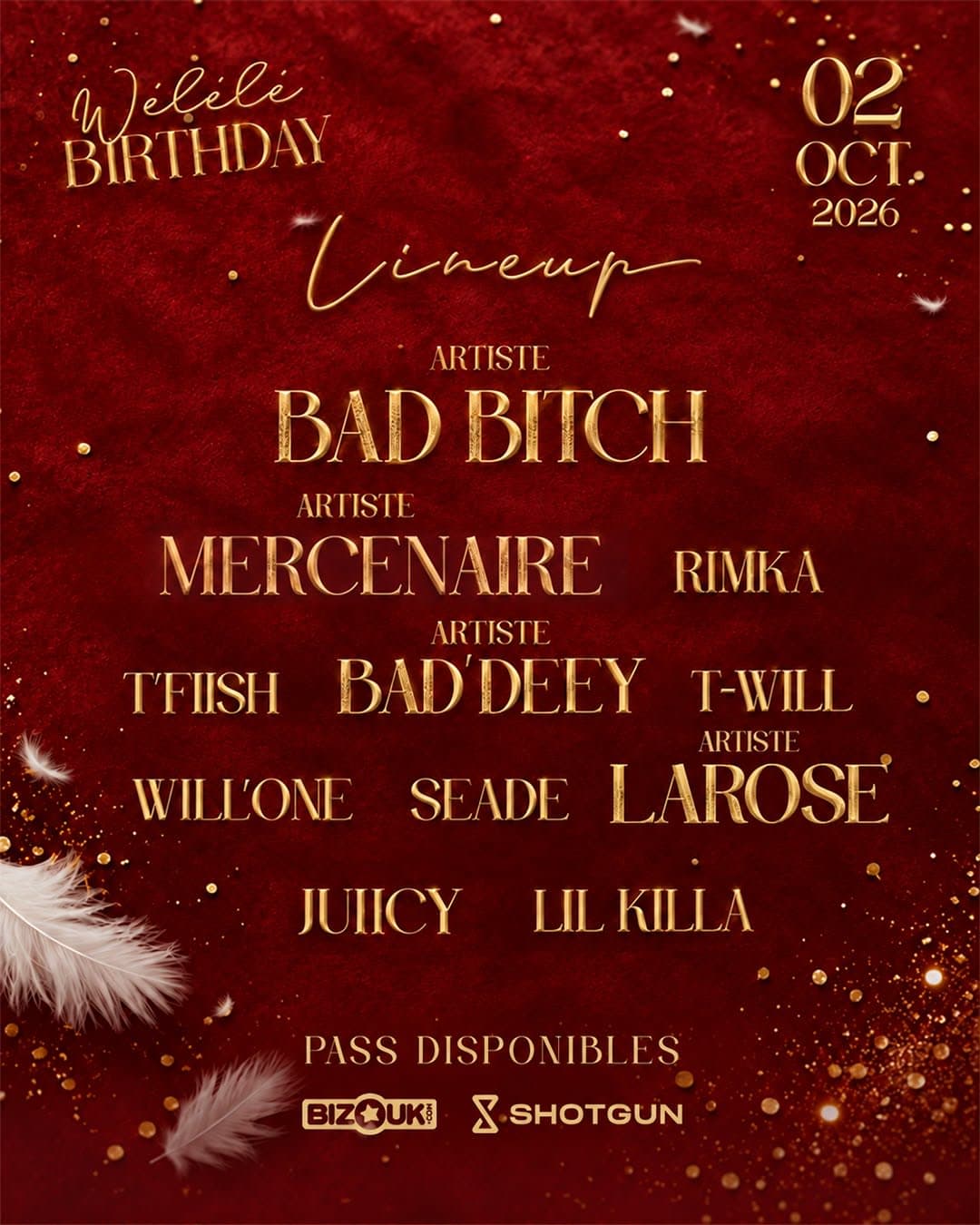 Wélélé birthday