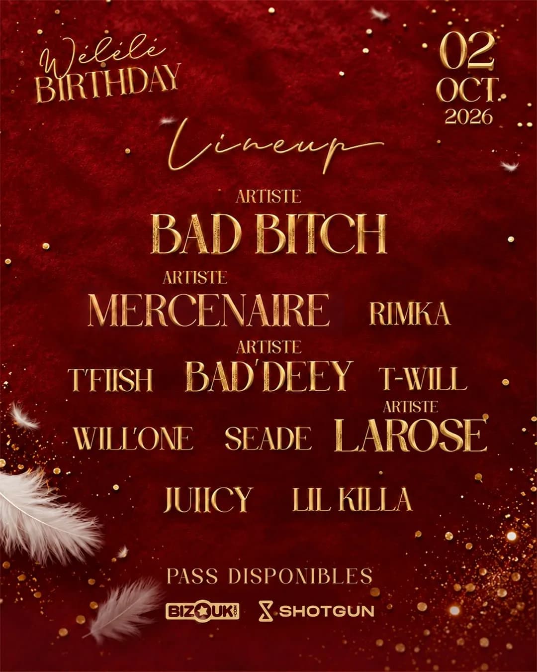 Wélélé birthday