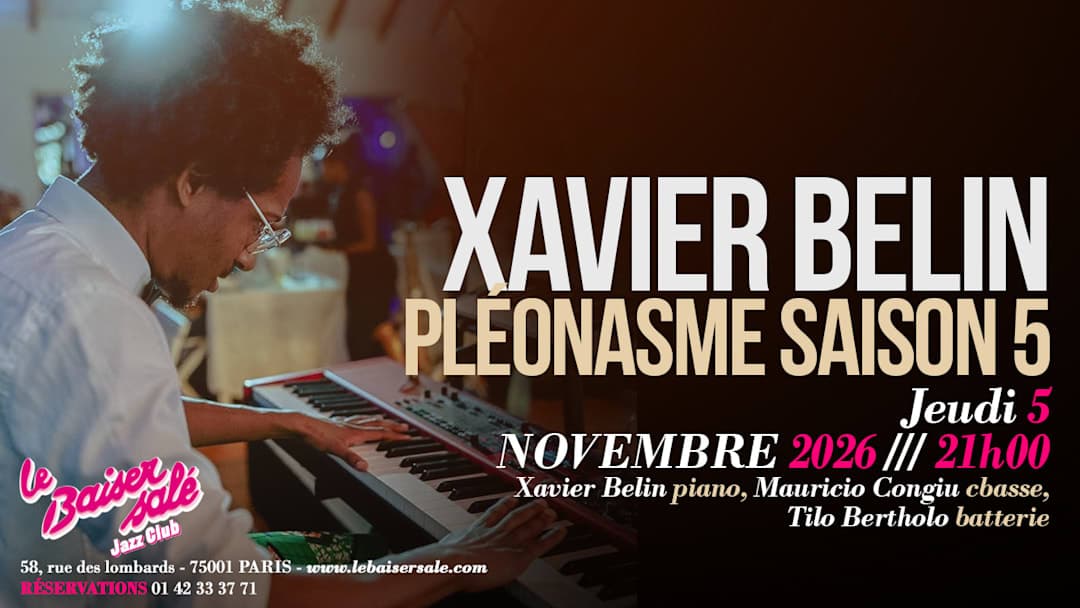 Xavier Belin Trio : Pléonasme 5