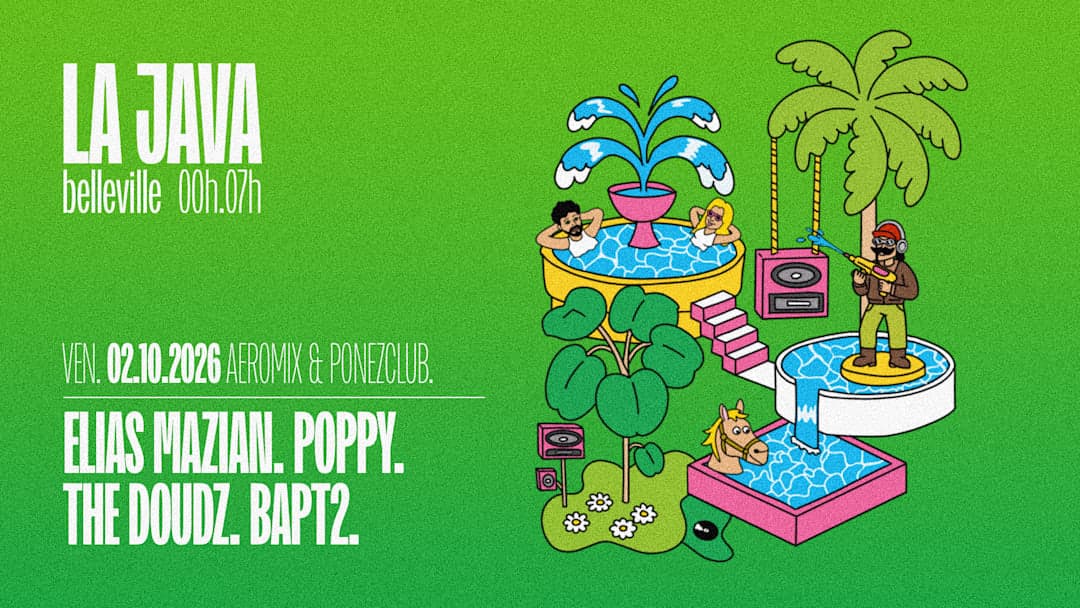 Aeromix & Ponez Club : Elias Mazian, Poppy & more