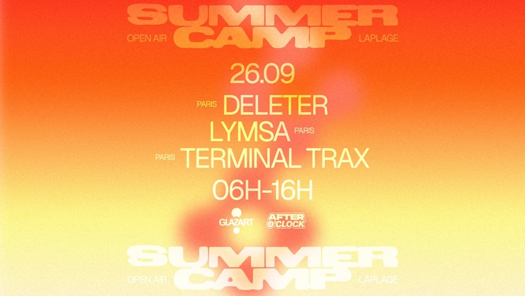 After O'Clock X La Plage Open Air : Terminal Trax