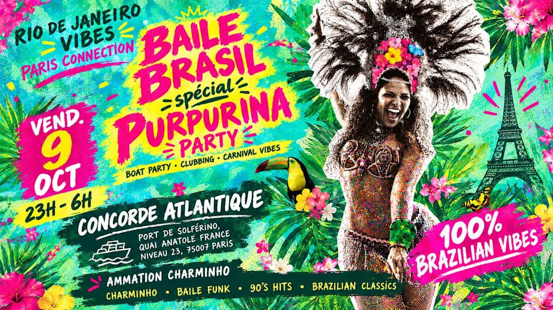 Baile Brasil : Purpurina Party