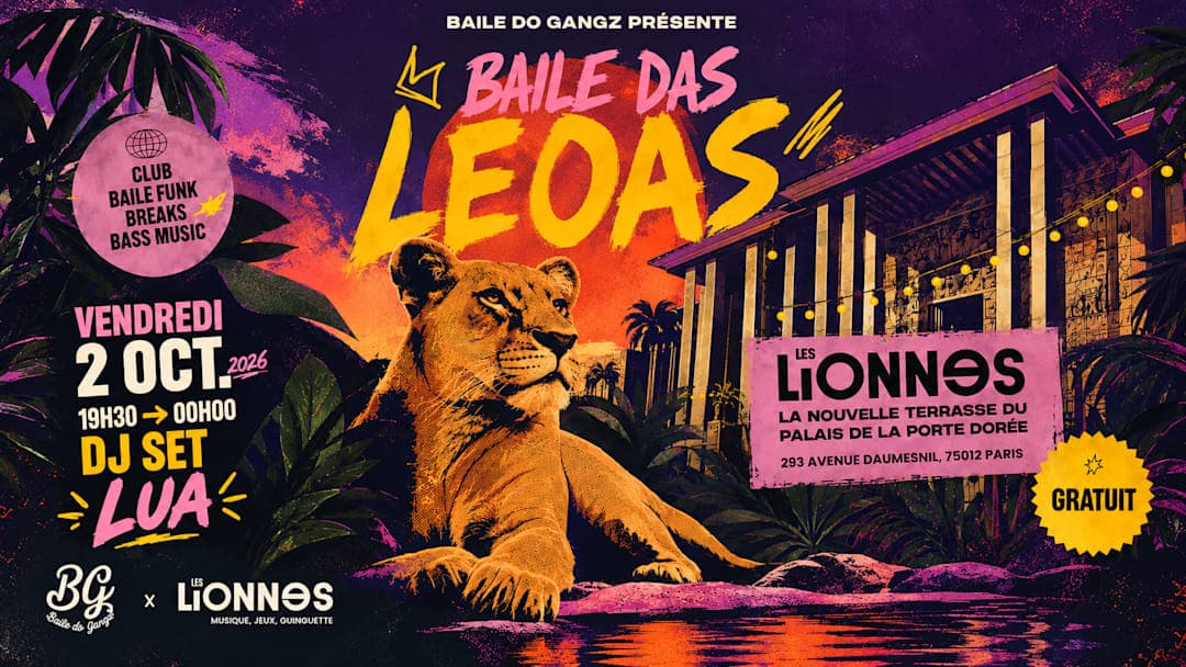 Baile das Leoas + Lua en guest