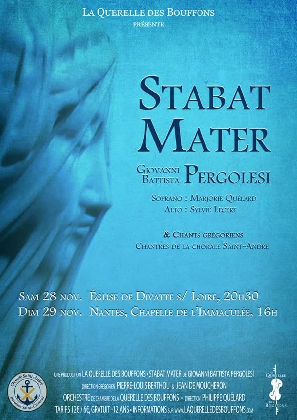 Concert : Stabat Mater, de Pergolese