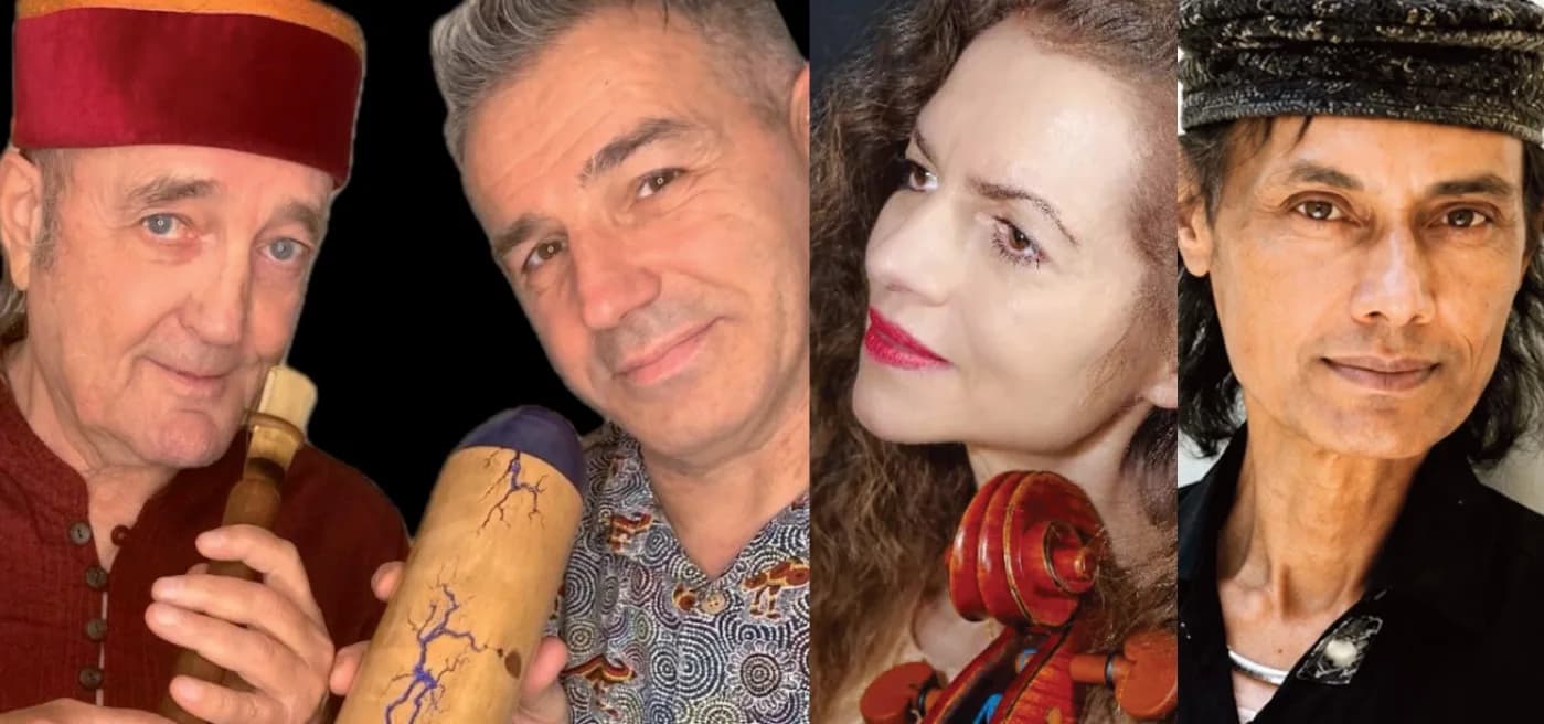 Didier Malherbe & Raphaël Didjaman – Invitent Laure Volpato & Shyamal Maïtra