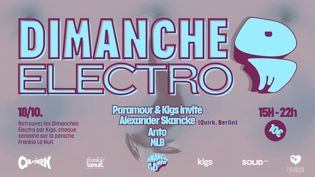 Dimanche électro - Paramour & Kigs invite Alexander Skancke