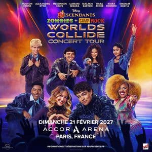 Disney Descendants, ZOMBIES & Camp Rock : Worlds Collide Concert
